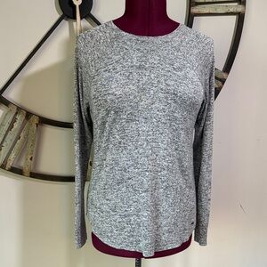 Hollister Gray Long Sleeve Top